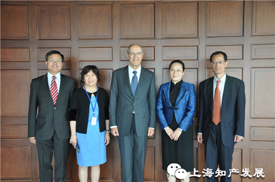5、2014年6月，时任上海市副市长赵雯率团访问WIPO.jpg
