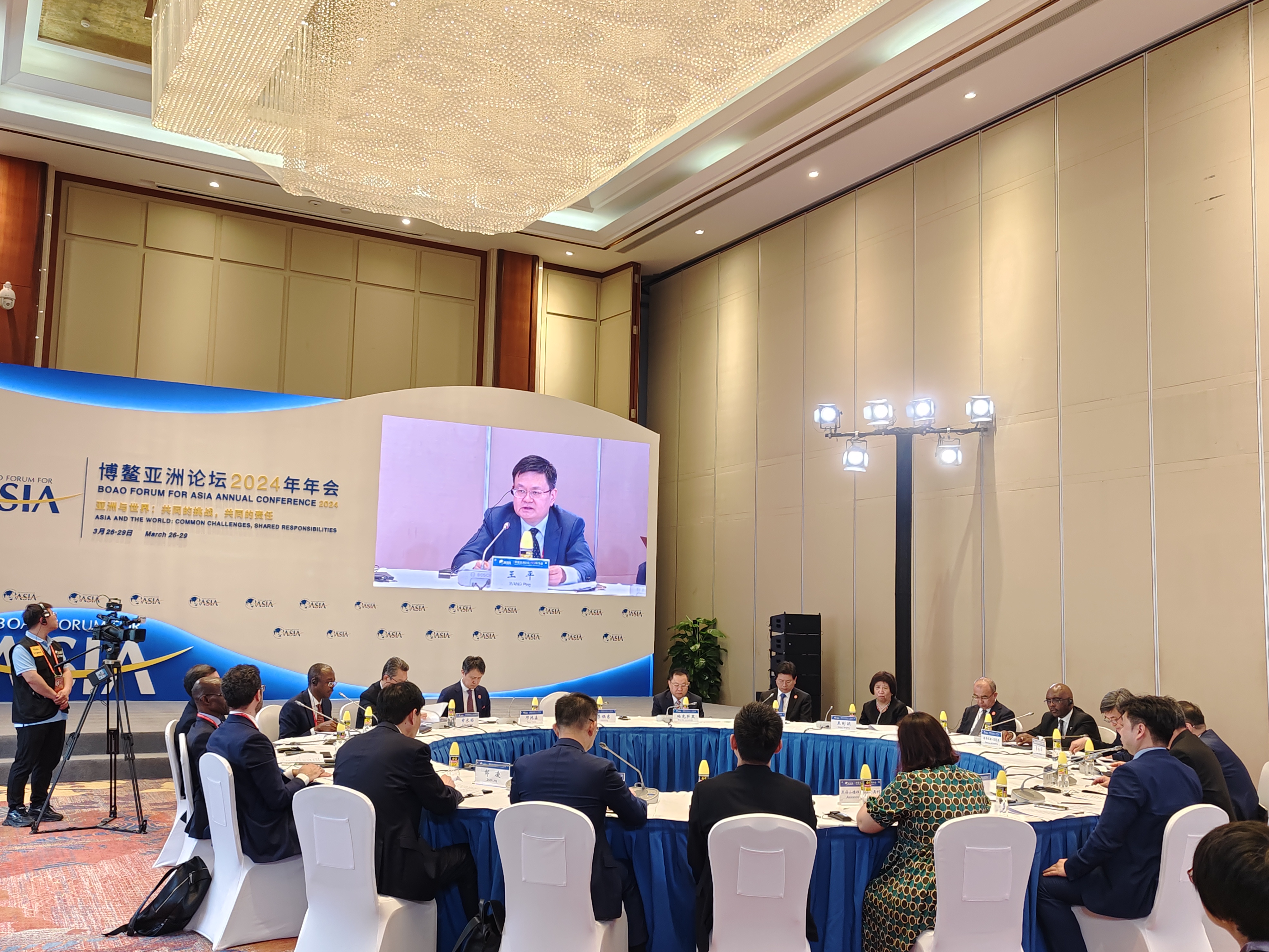 上海市政府副秘书长王平出席博鳌亚洲论坛2024年年会并在知识产权促进可持续发展高级别圆桌会议上致辞